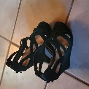 Black wedges Top Moda